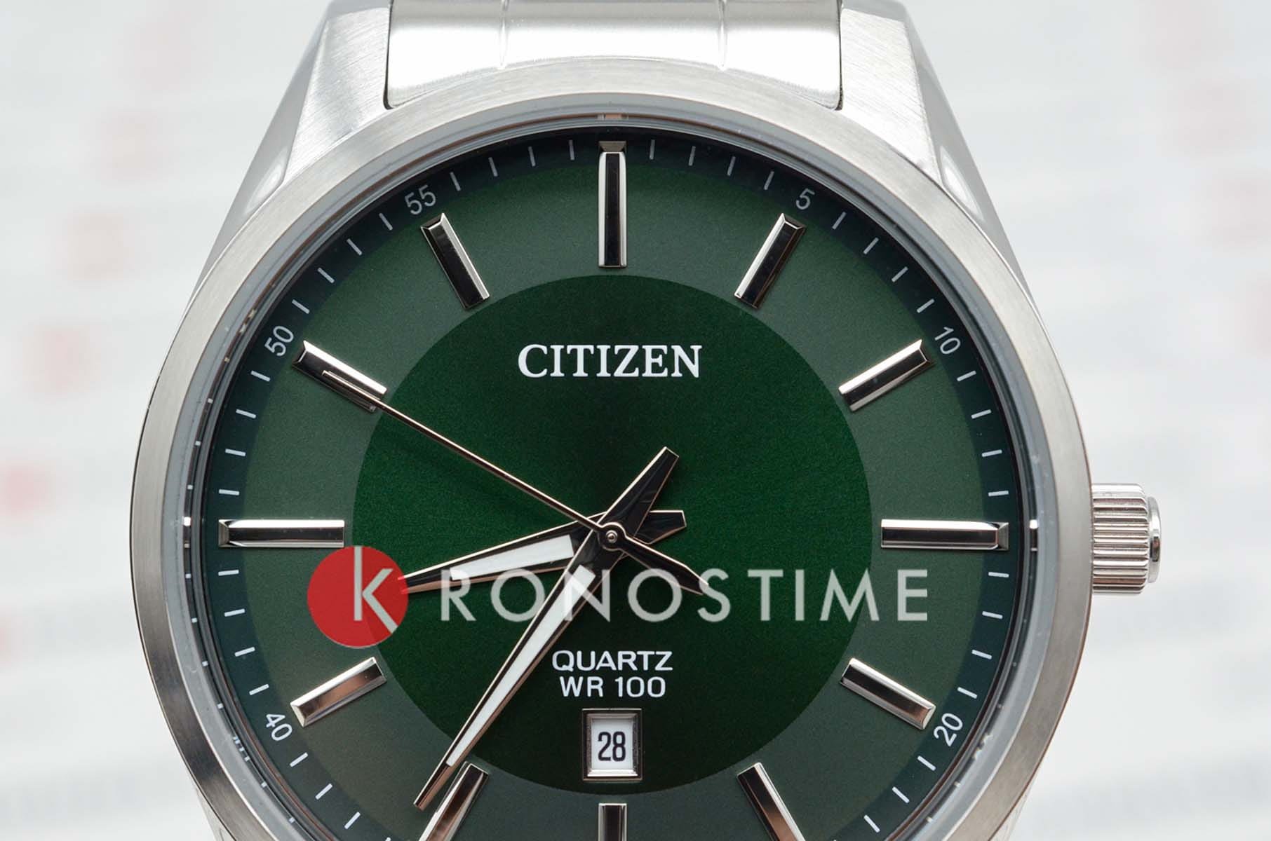 Citizen Citizen Basic BI1031-51Z, tsuyosa япония мужские часы на браслете нержавеющая сталь боковой вид