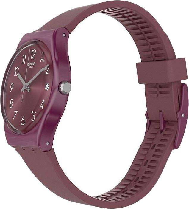 Swatch Swatch Gent Standard GR405, gent швейцария женские часы на браслете силикон боковой вид
