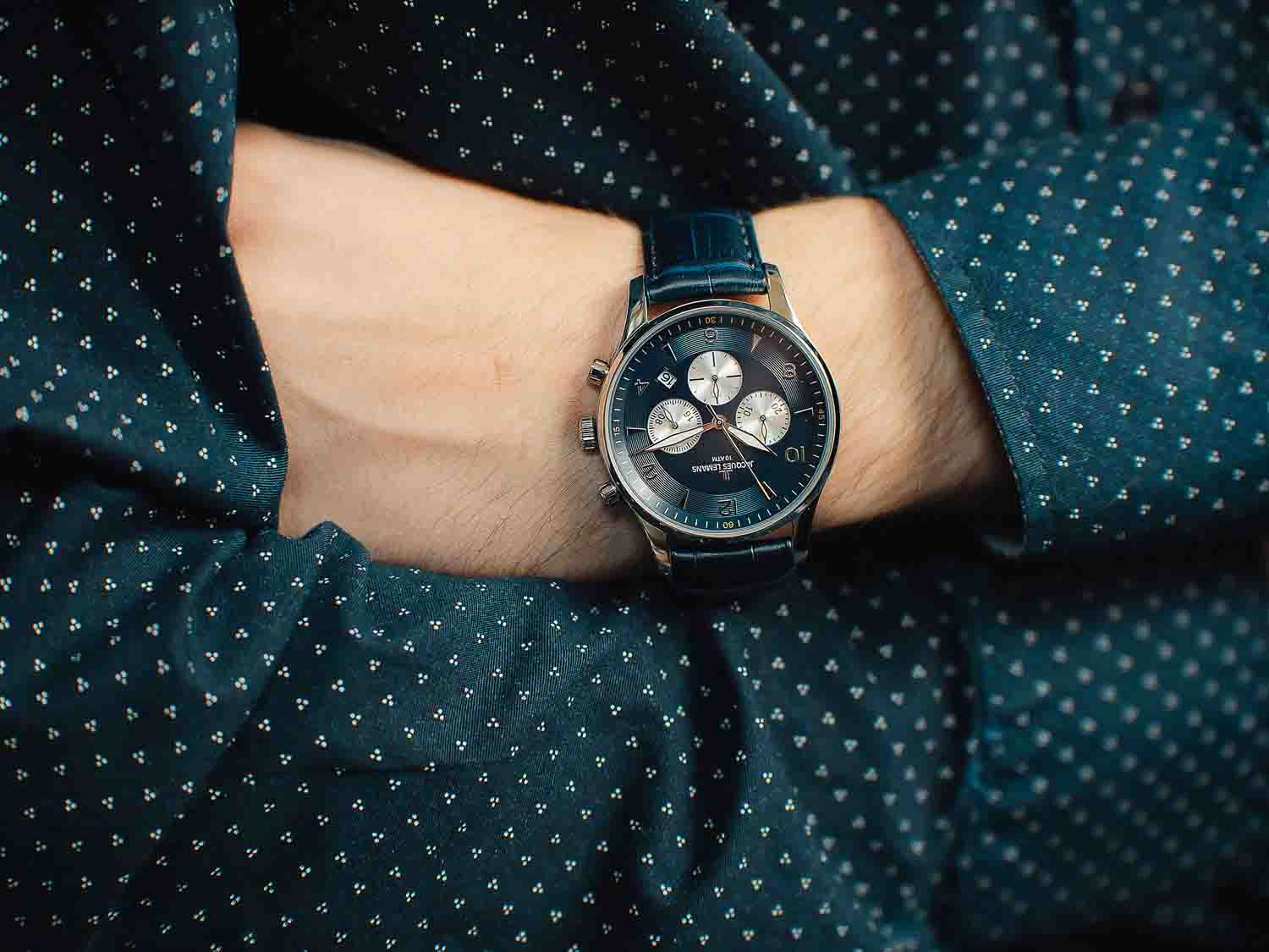 Оригинальные часы Jacques Lemans Jacques Lemans 1-1654C кварцевые калибр механизма miyota общий вид