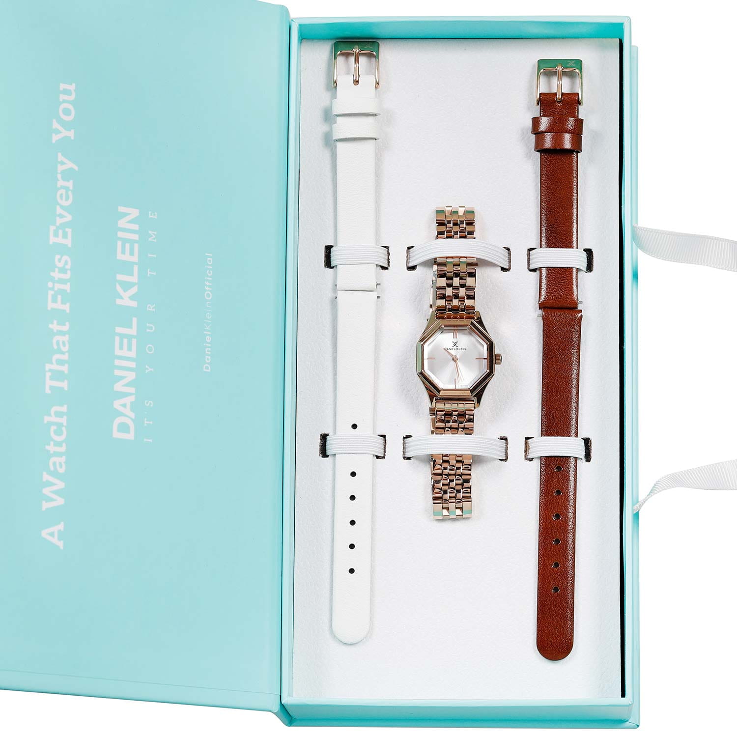 Daniel Klein Daniel Klein Watch Match DK.1.13719-4 кварцевые женские часы часы крупный план белый циферблата