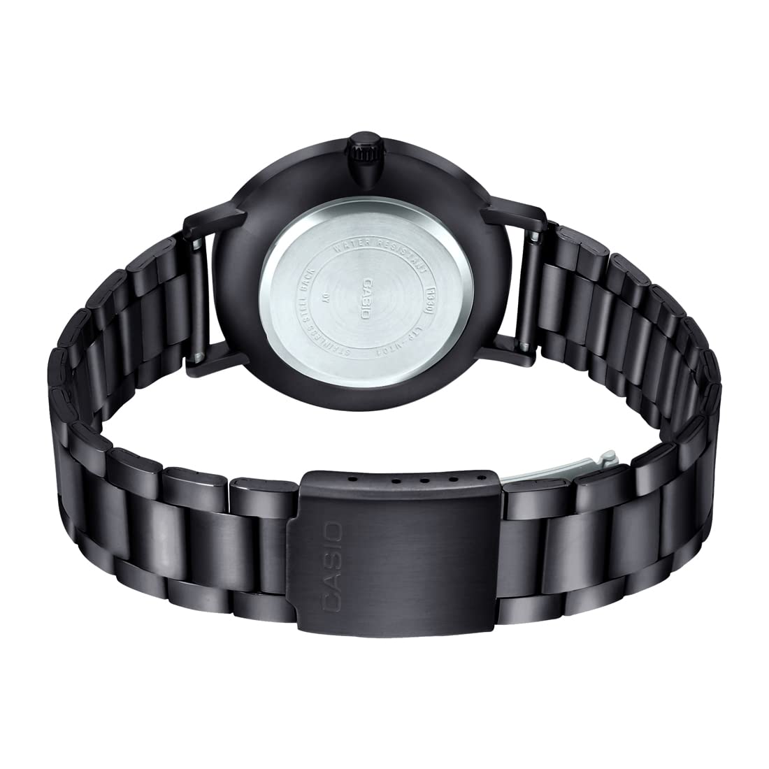 Casio Casio Collection MTP-VT01B-2BUDF (MTP-VT01B-2B), collection япония мужские часы на браслете сталь с ip покрытием боковой вид