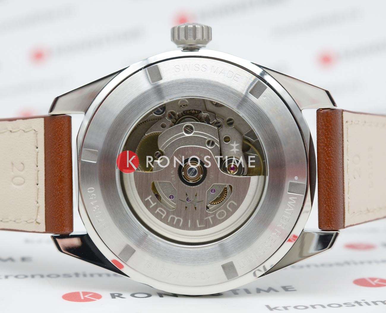 Оригинальные часы Hamilton Hamilton Khaki Field Expedition Auto H70315540 механические калибр механизма h-10 общий вид