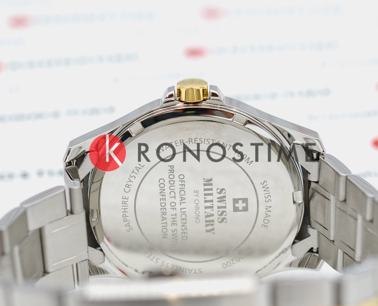 Оригинальные часы Swiss Military by Chrono Swiss Military by Chrono Сверхточные SM30200.06 кварцевые калибр механизма  общий вид
