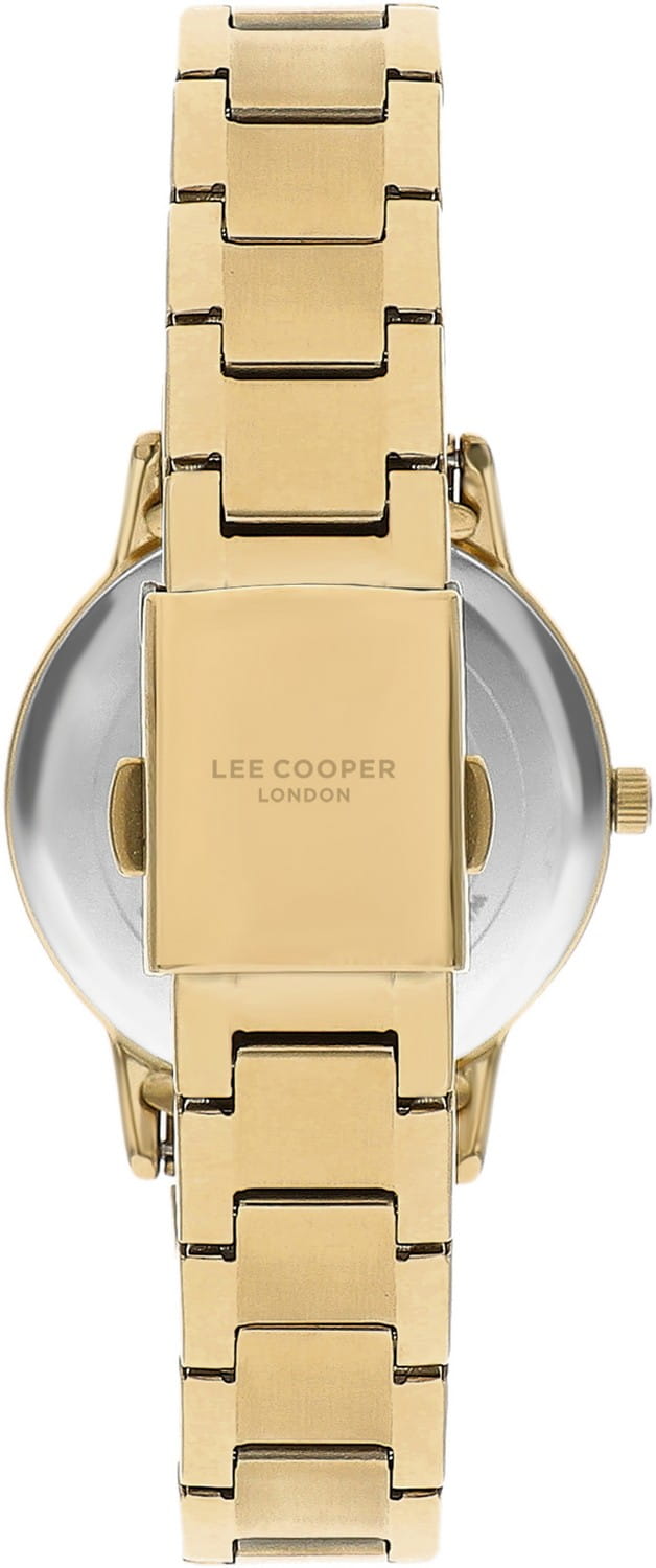 Lee Cooper Lee Cooper LC07543.130,  англия женские часы на браслете нержавеющая сталь с ip-покрытием боковой вид
