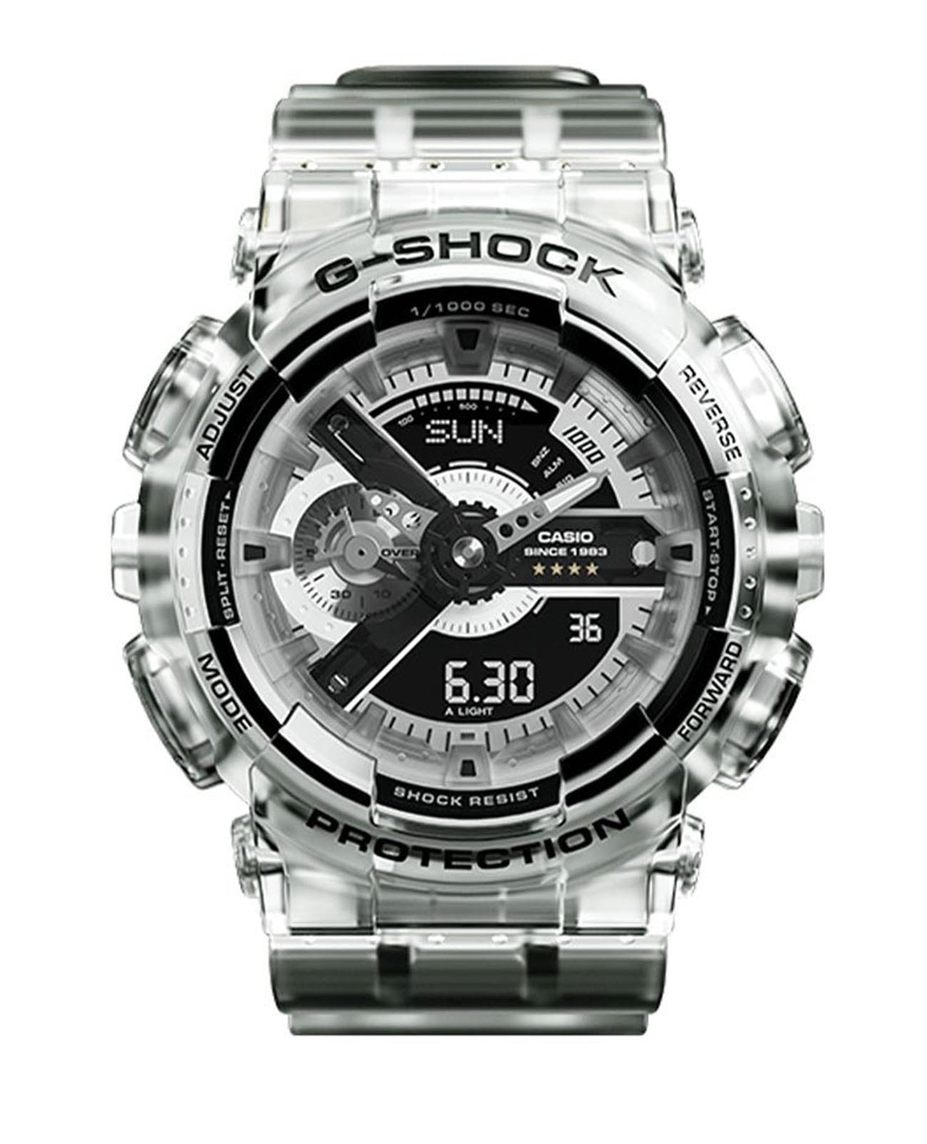 Casio Casio G-Shock GA-114RX-7A лимитированной серии — детали корпуса и пластик
