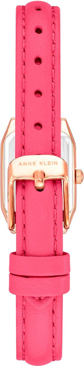 Anne Klein Anne Klein Leather 3968RGPK,  сша женские часы на браслете кожаный боковой вид