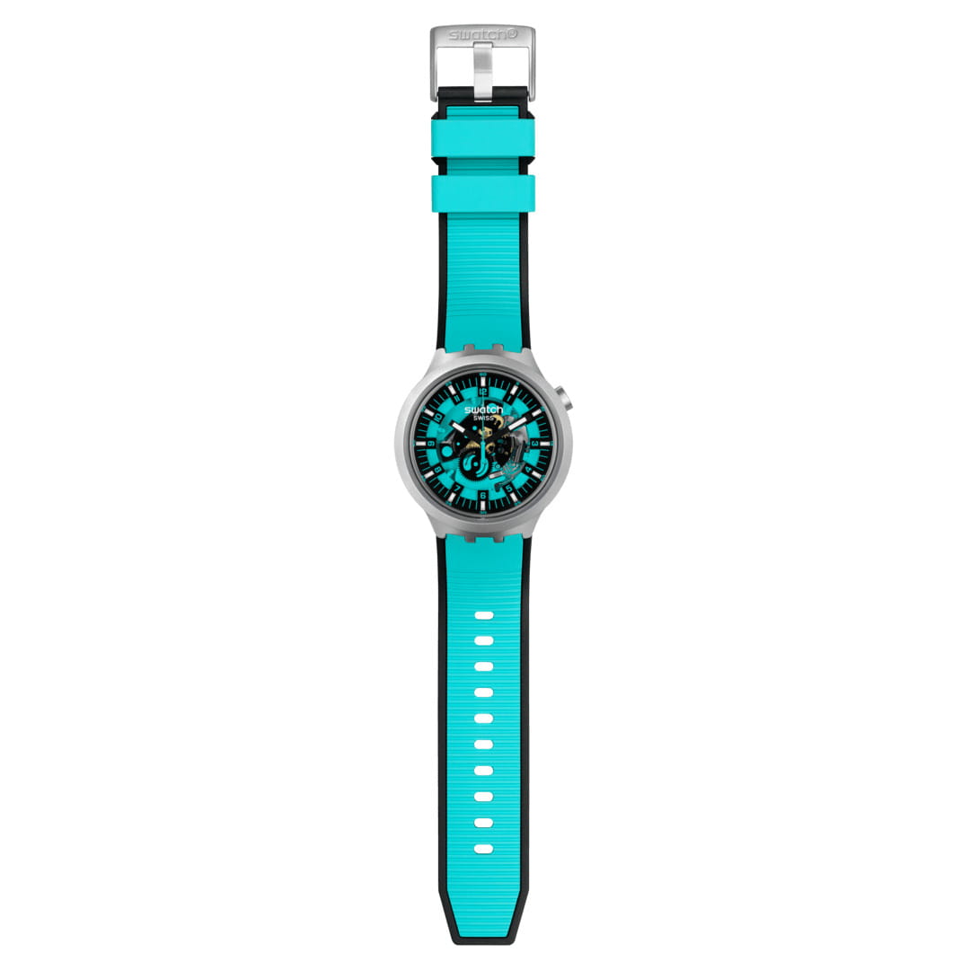Swatch Swatch Big Bold Irony Lacquered SB07S111 , наручные мужские часы фото под углом