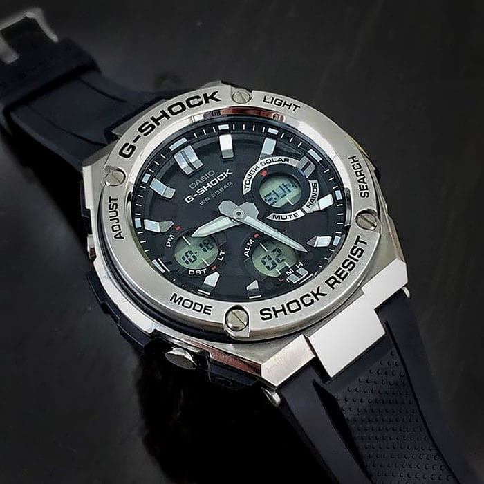 Casio Casio G-Shock GST-W110-1A GST-W110-1AER оригинальные мужские часы в комплекте с коробкой