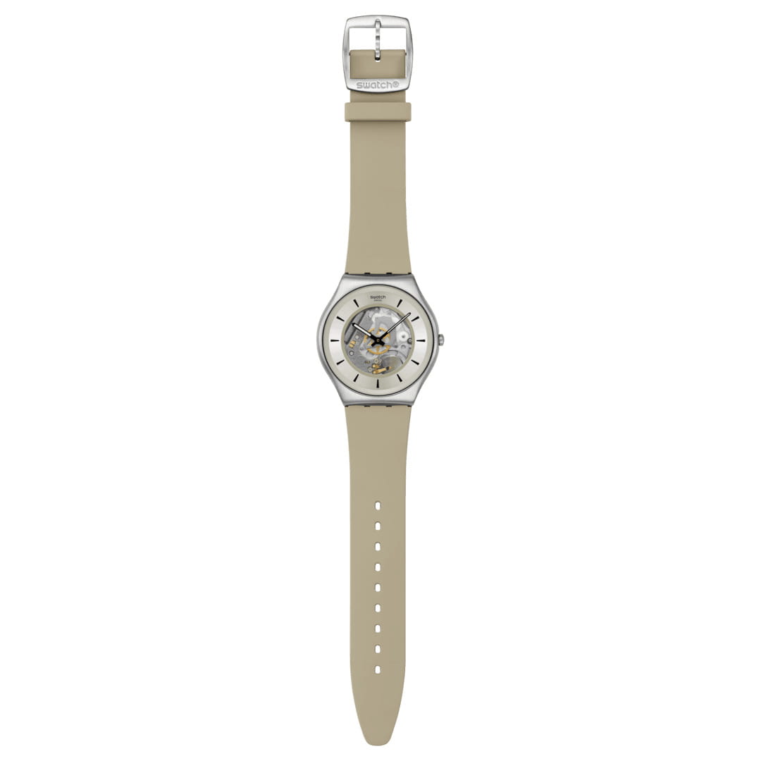 Swatch SS07S145 мужские часы застежка крупным планом