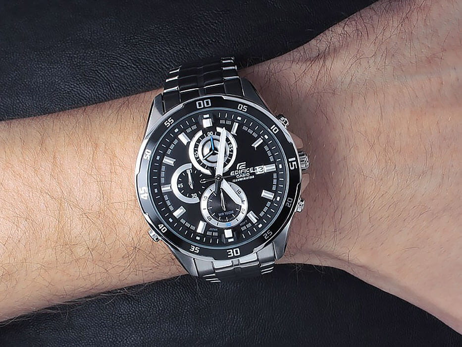 Casio Casio Edifice EFR-547D-1A кварцевые часы с аксессуарами мужские часы модель EFR-547D-1AVUEF