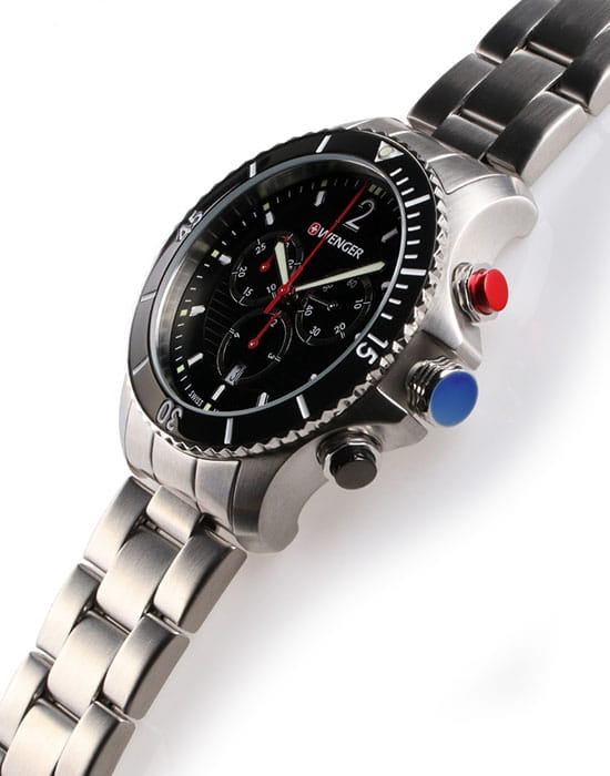 Wenger 01.0643.109 , наручные мужские часы фото под углом