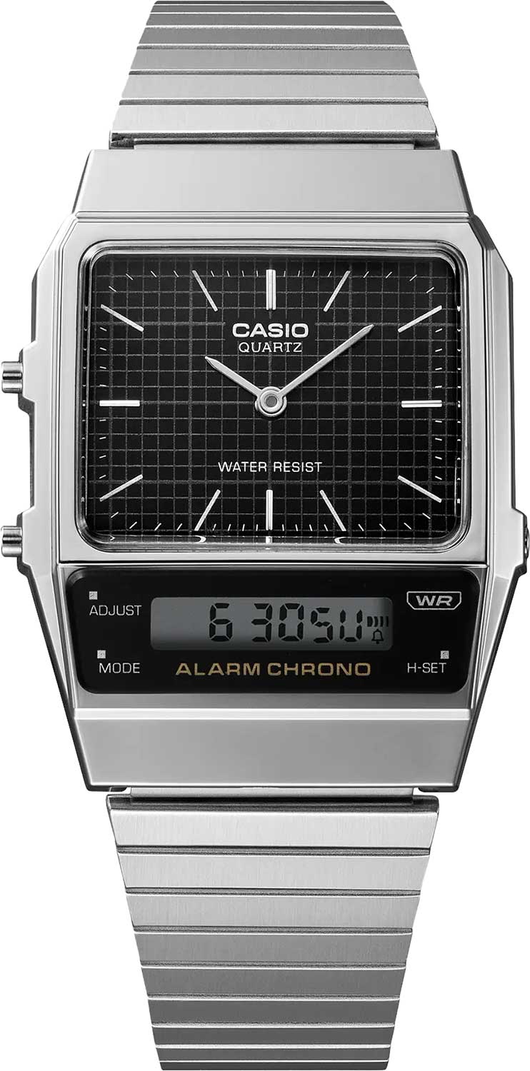 Оригинальные часы Casio Casio Vintage AQ-800E-1ADF (AQ-800E-1A) кварцевые калибр механизма  общий вид