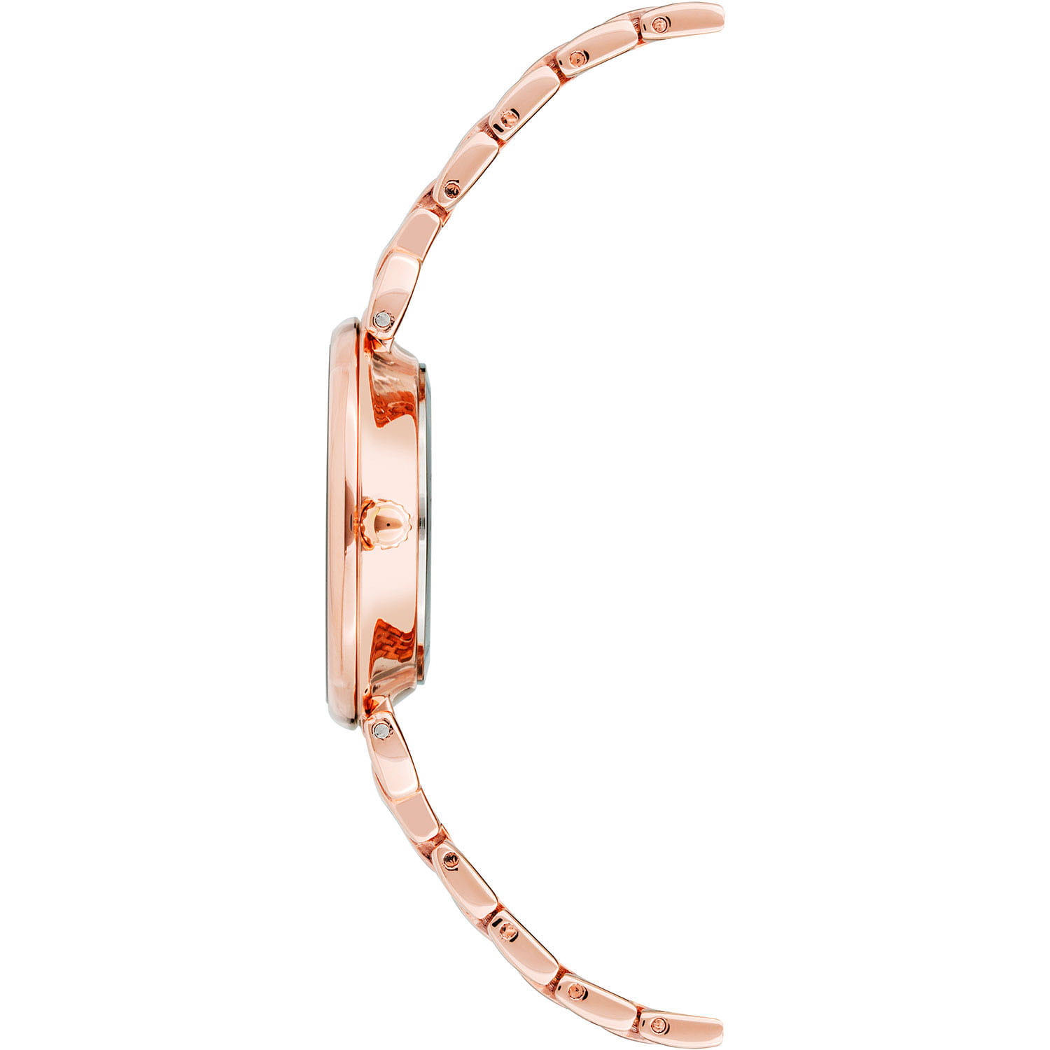 Anne Klein Anne Klein Classic  3872RGRG,  сша женские часы на браслете сталь c pvd покрытием боковой вид