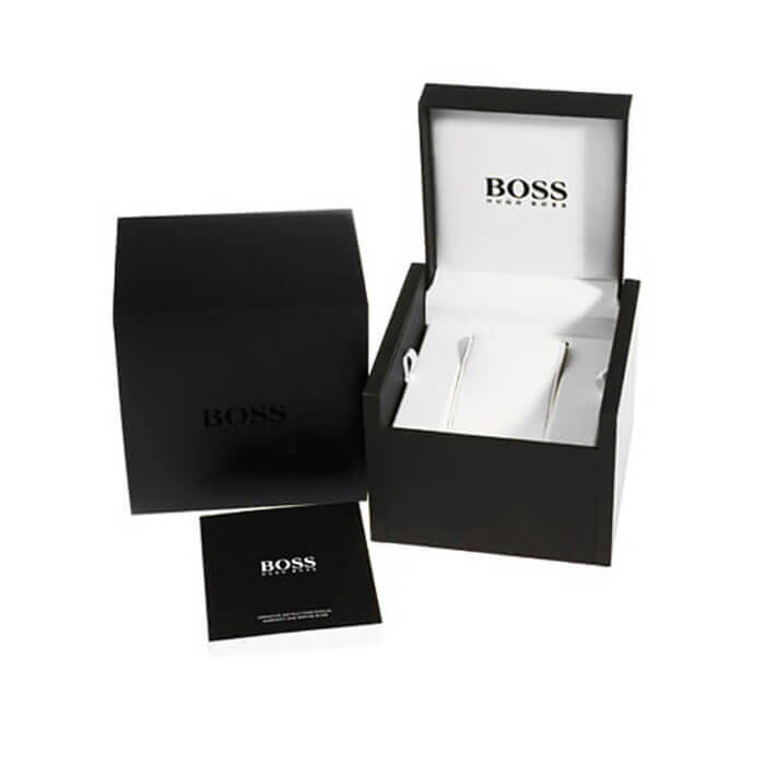 Hugo Boss Admiral HB 1513874 мужские часы золотой циферблат на запястье
