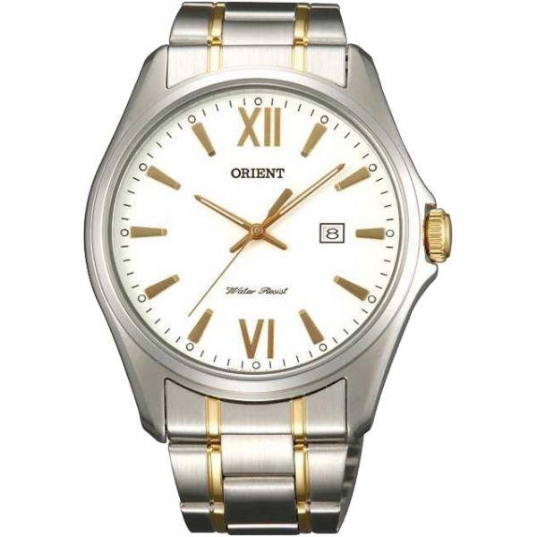Orient Orient UNF2004W (FUNF2004W)  FUNF2004W  мужские часы белый циферблат, браслет  — вид спереди