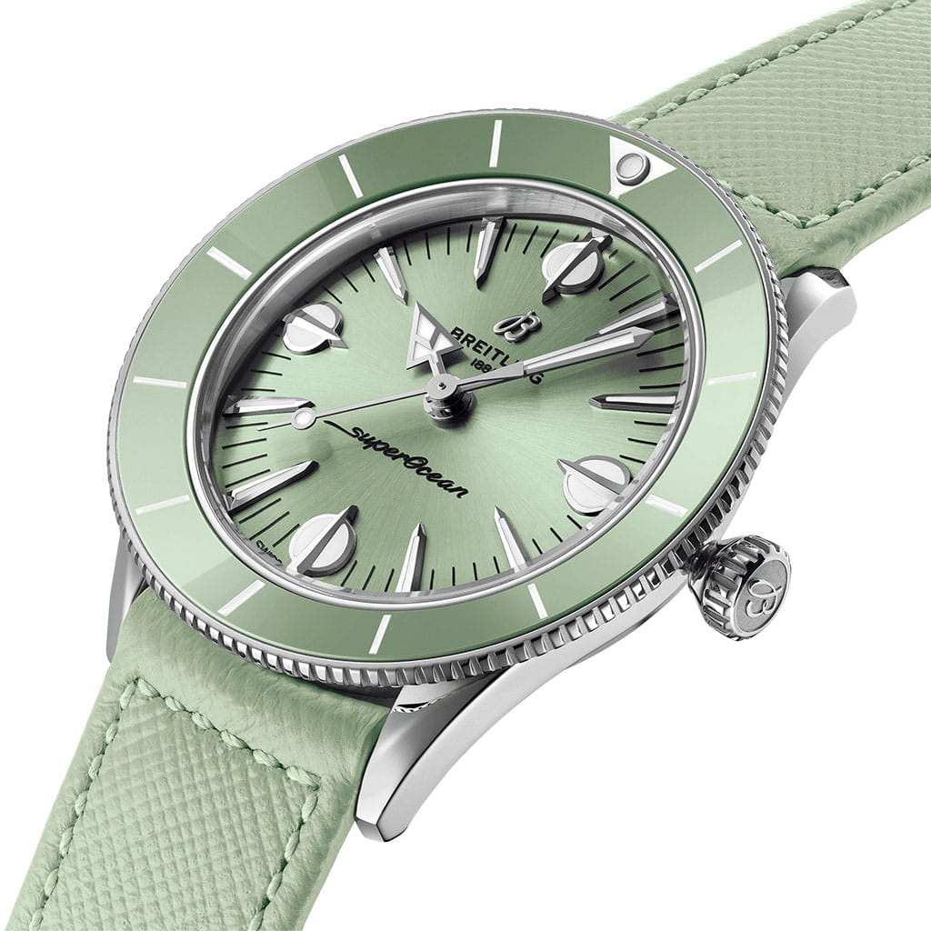 Breitling Breitling Superocean Heritage ’57 Pastel Paradise A10340361L1X1 , наручные женские часы фото под углом