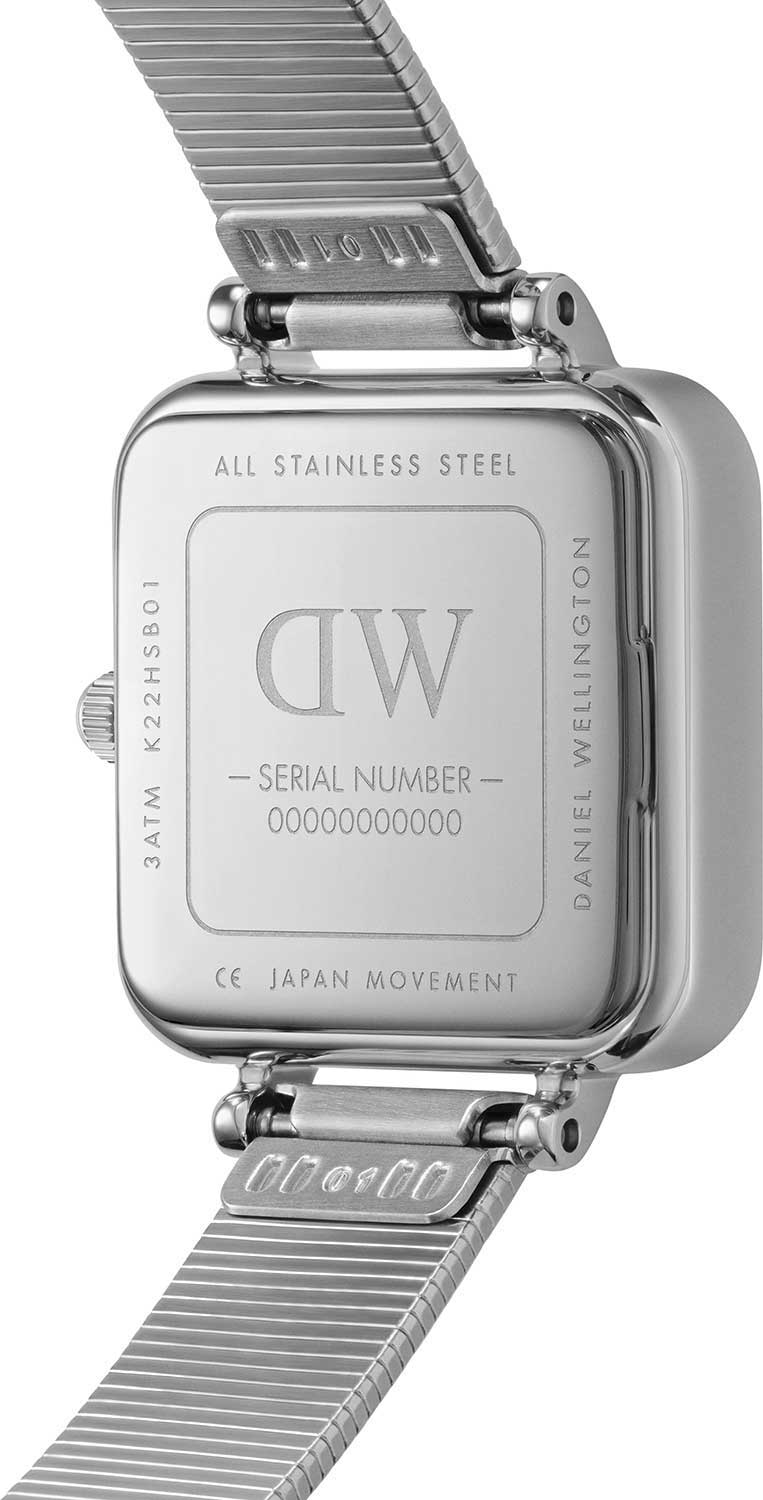 Оригинальные часы Daniel Wellington Daniel Wellington Quadro Studio DW00100521 кварцевые калибр механизма  общий вид