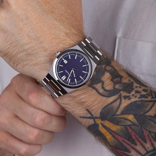 Adriatica Adriatica Premiere A8326.5115Q,  швейцария мужские часы на браслете нержавеющая сталь боковой вид