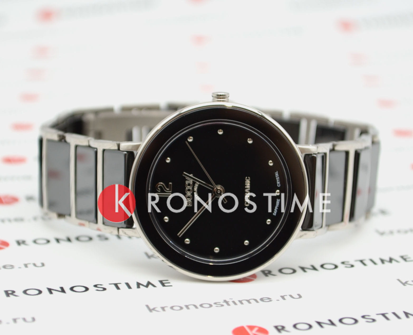 Boccia Titanium 3331-02 женские часы застежка крупным планом