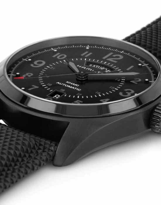 Оригинальные часы Hamilton Hamilton Khaki Field Day Date Auto H70695735 механические калибр механизма h-30 общий вид