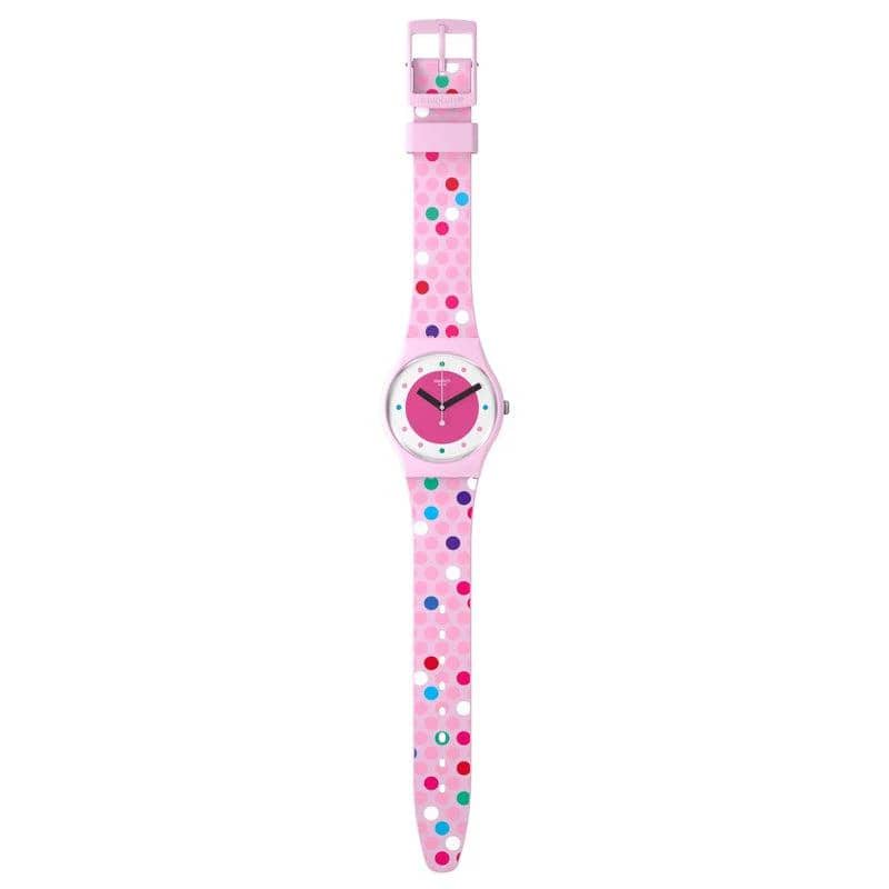 Swatch Swatch Gent Biosourced Standart SO28P109, gent швейцария женские часы на браслете силикон боковой вид