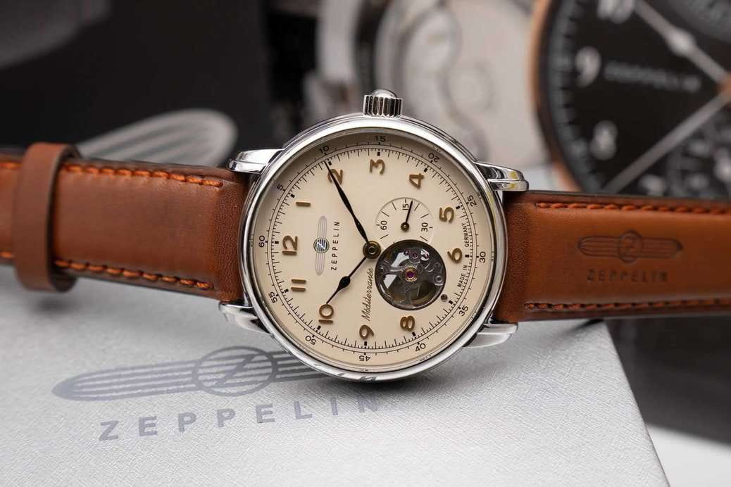 Zeppelin Zeppelin 100 Years Zeppelin of Mediterranee 96665  - задняя крышка сталь металл корпуса, германия часы