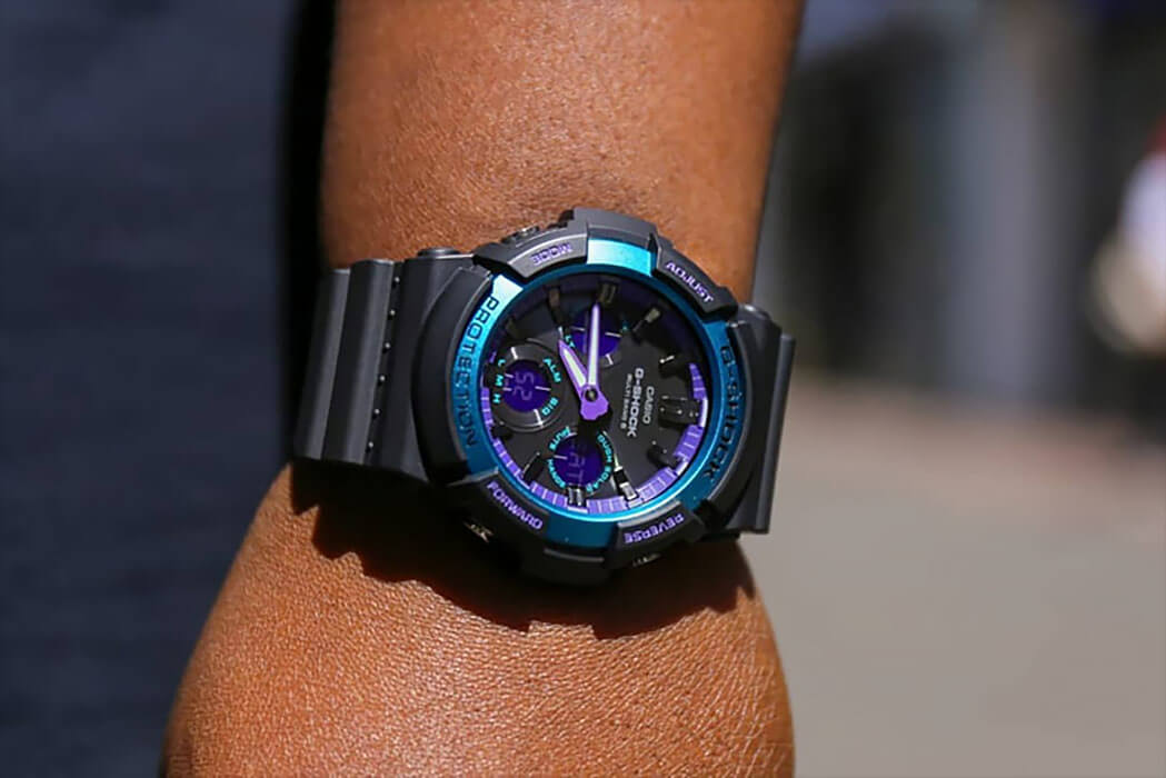 Casio Casio G-Shock GAW-100BL-1A GAW-100BL-1AER оригинальные мужские часы в комплекте с коробкой