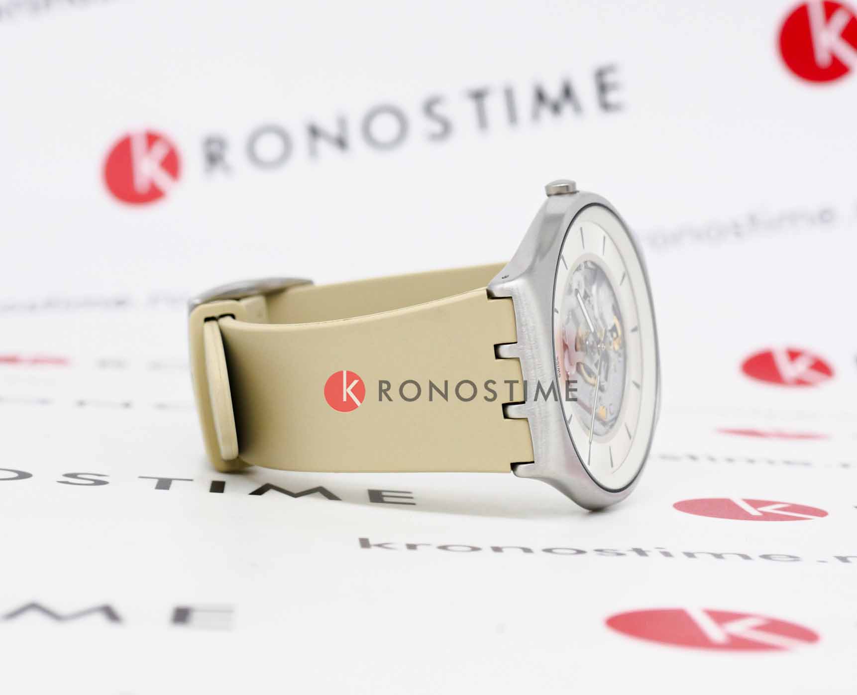 Оригинальные часы Swatch Swatch Skin Irony 42 Lacquered SS07S145 кварцевые калибр механизма  общий вид