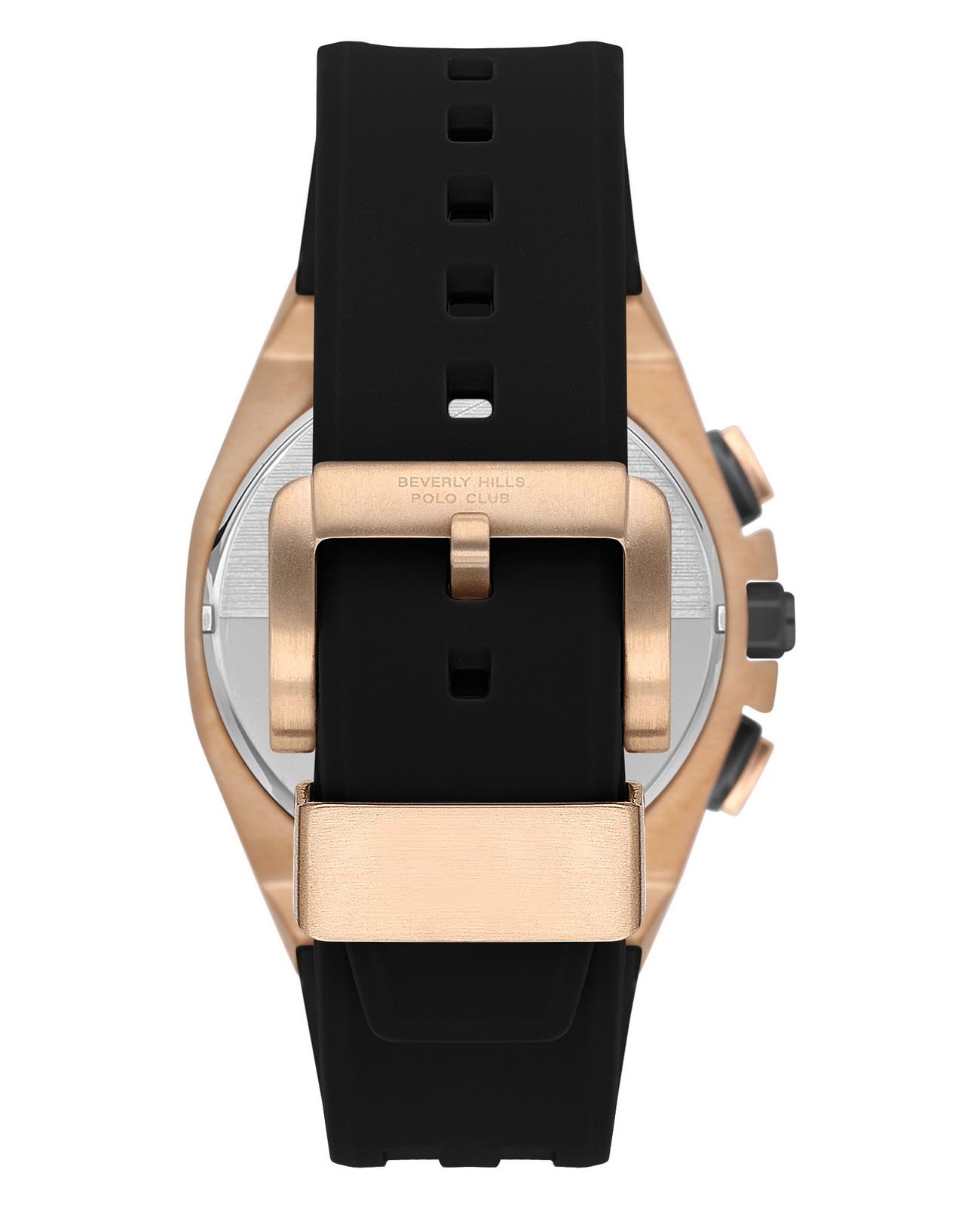 Beverly Hills Polo Club Beverly Hills Polo Club Quartz BP3624X.851,  сша мужские часы на браслете каучук боковой вид