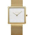 Часы Obaku Kvadrat Gold V231LXGIMG